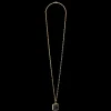 Necklace OE Amulet Square Onyx gold-black