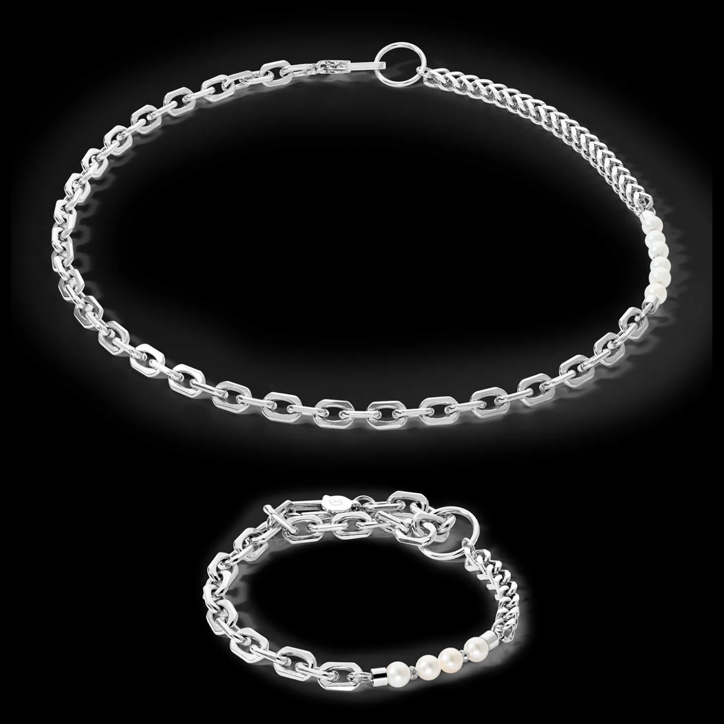 Necklace Trinity silver