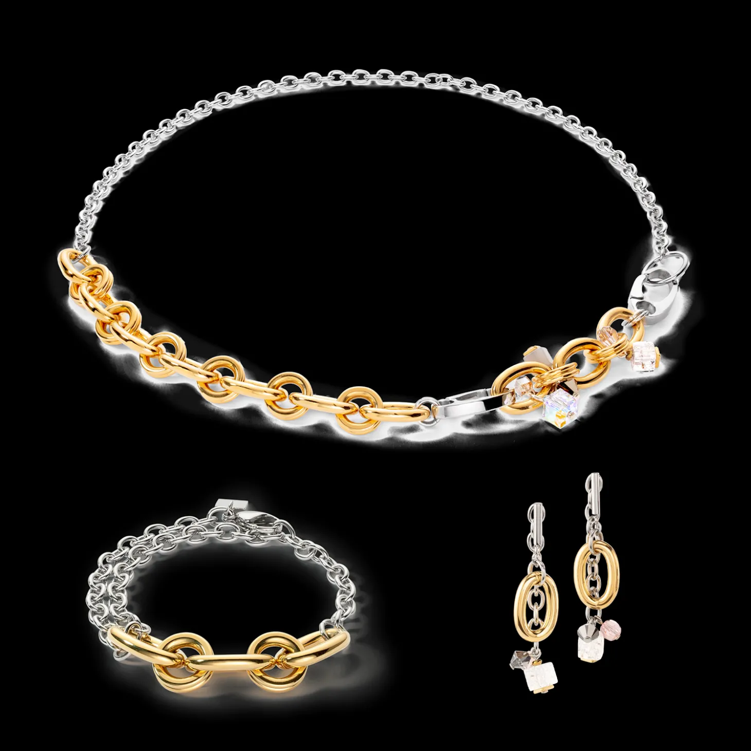 Neptune's Treasure bicolor bracelet