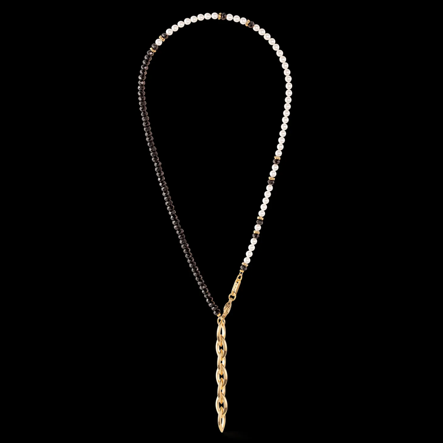 Princess Pearls Trinity necklace gold