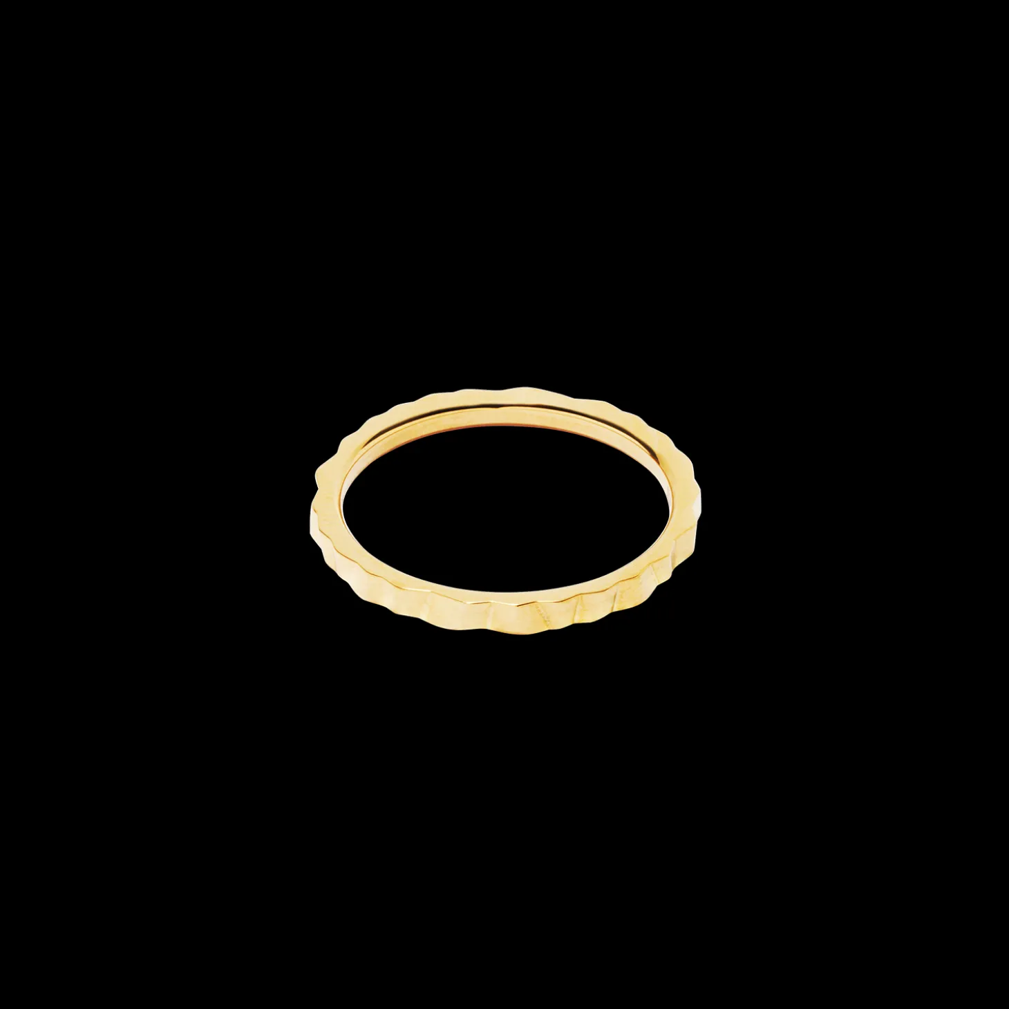 Ring Slim Wave Gold