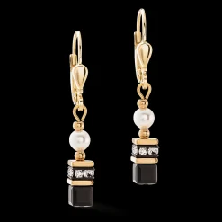 Sparkling Princess earrings gold-black