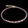 Sparkling Princess necklace gold-red