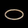 Tennis bracelet gold-multicolour pastel