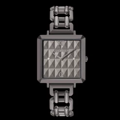 Watch Iconic Cube Spikes Statement anthracite