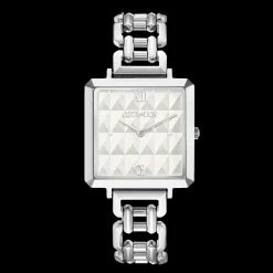 Watch Iconic Cube Spikes Statement Silver