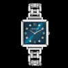 Watch Iconic Cube Statement Noble Petrol silver
