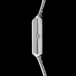 Watch Iconic Square Graphite Sunray Milanese Stainless Steel